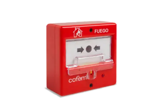 CO-PUCAR PULSADOR MANUAL DE ALARMA REARMABLE – COFEM