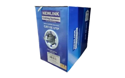 NEWLINK [NEW-9805441] ROLLO DE CABLE INT CAT5E CMD 24-AWG 1000FT GRIS