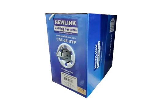 NEWLINK [NEW-9805441] ROLLO DE CABLE INT CAT5E CMD 24-AWG 1000FT GRIS
