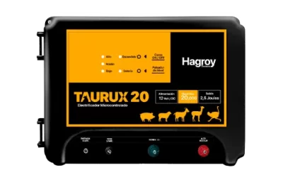 HAGROY ENERGIZADOR DE CERCO GANADERO TAURUX 20