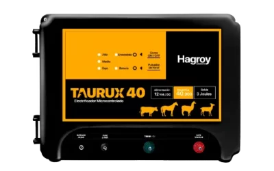 HAGROY ENERGIZADOR DE CERCO GANADERO TAURUX 40