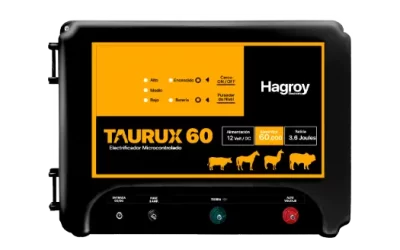 HAGROY ENERGIZADOR DE CERCO GANADERO TAURUX 60