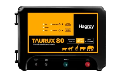 HAGROY ENERGIZADOR DE CERCO GANADERO TAURUX 80
