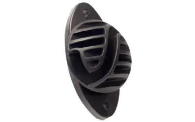 LINSEG – AISLADORES PARA POSTE MADERA – AISLADOR PLANO TIPO GARRA – CERCO GANADERO