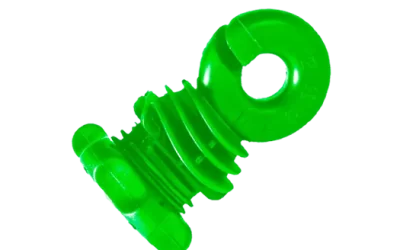 LINSEG – AISLADORES PARA POSTE PORTATIL – AISLADOR ROSCA TIPO ANILLO – CERCO GANADERO