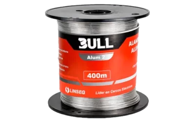 LINSEG – CONDUCTORES – ALAMBRE ALUMINIO – BULL – 2 – 400MTS – CERCO GANADERO
