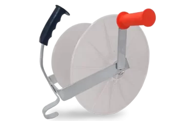 LINSEG – CARRETES PARA CINTA ELECTROPLÁSTICA – CARRETE 1X3 – CERCO GANADERO