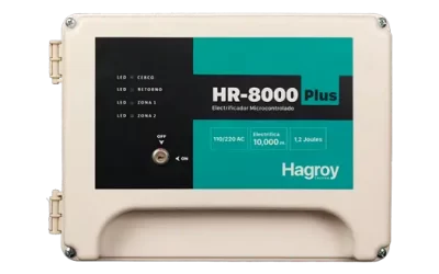 HAGROY ENERGIZADOR DE CERCO HR-8000 PLUS