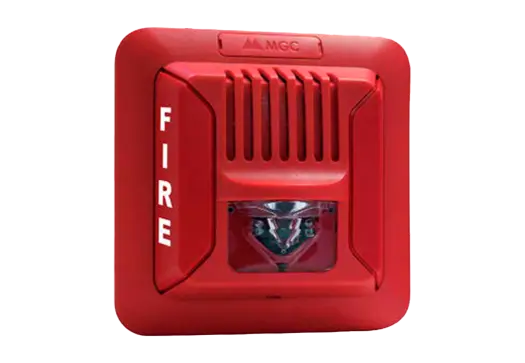 MIRCOM FHS-400RR SIRENA CON LUZ ESTROBO PARA PARED