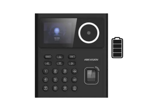 HIKVISION – DS-K1T320EFWX-B – CONTROL DE ACCESO Y ASISTENCIA CON BATERIA 500 ROSTROS 1000 TARJETAS EM – 1000 HUELLAS