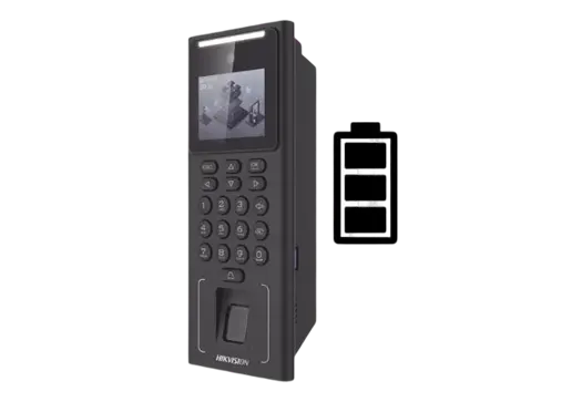 HIKVISION – DS-K1T321EFWX-B – CONTROL ACCESO ASISTENCIA CON WIFI Y BATERIA – 500 ROSTROS – 3000 TARJETAS EM – 3000 HUELLAS