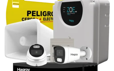 HAGROY KIT-ZOE WIFI CERCO ELECTRICO – 2 CAMARAS WIFI