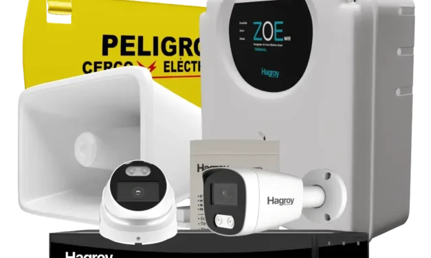 HAGROY KIT-ZOE WIFI CERCO ELECTRICO – 2 CAMARAS WIFI