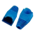 Botas protectoras (capuchones) para conectores modulares RJ45 marca Newlink modelo NEW-15100BL en color azul - Cumbre Azul Seguridad Electrónica.